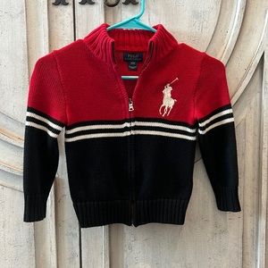 Ralph Lauren Full zip size 4T kids jacket/sweater